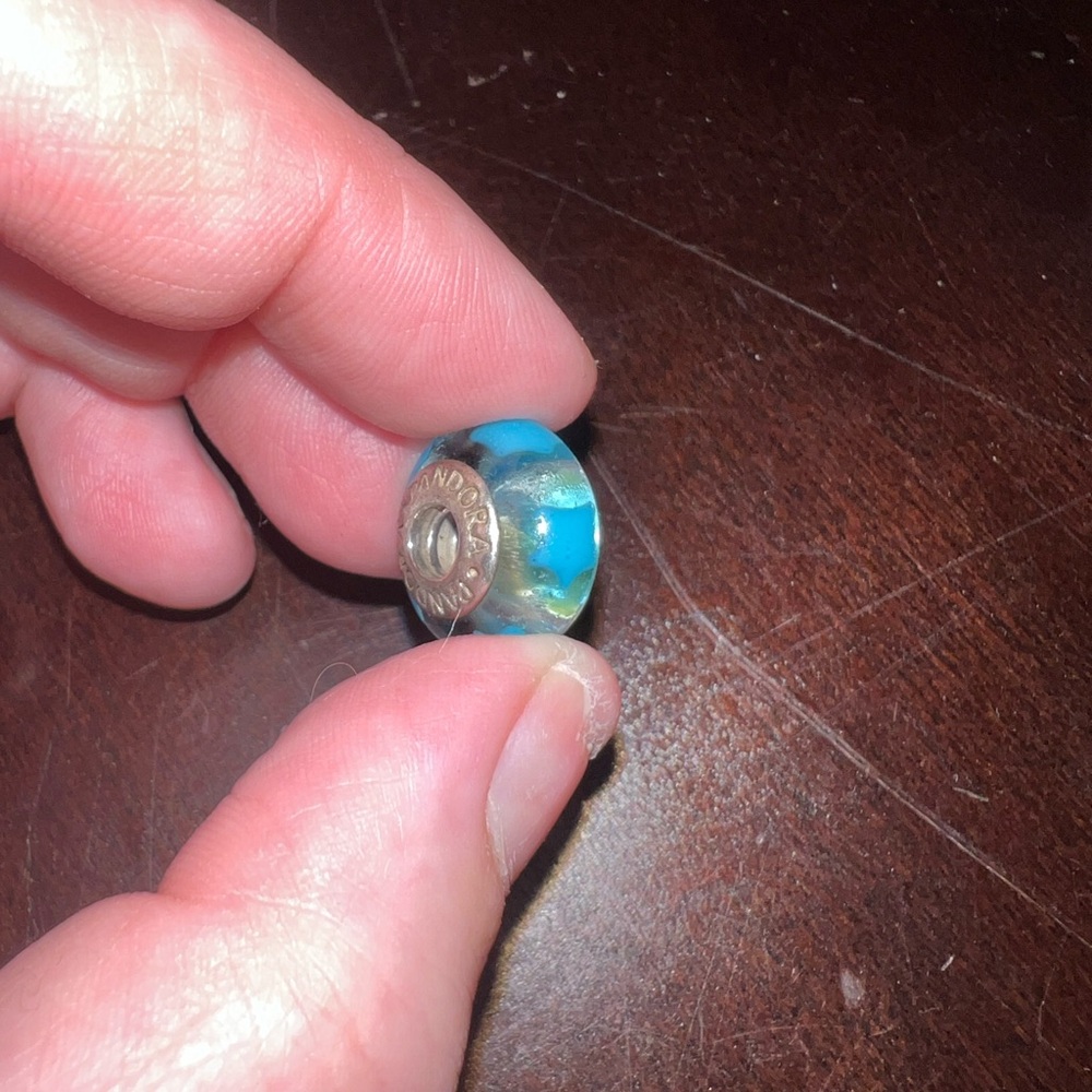 Pandora Blue Star ⭐️ Murano Glass Charm - Picture 5 of 6